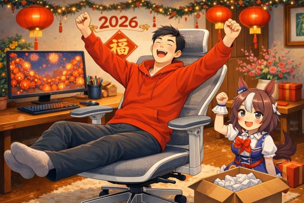 春节前换了张电脑椅